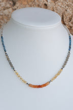 Sage & Sol - Carnelian Gradient Symmetrical Necklace