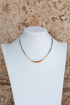 Sage & Sol - Carnelian Gradient Symmetrical Necklace