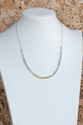 Sea of Light - Aquamarine Gradient Necklace