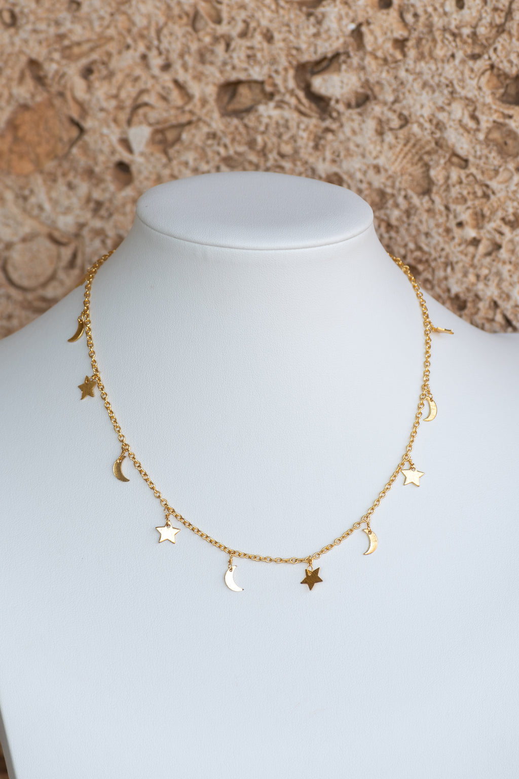 Sea of Light - Stars & Moon Necklace