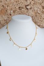 Sea of Light - Stars & Moon Necklace