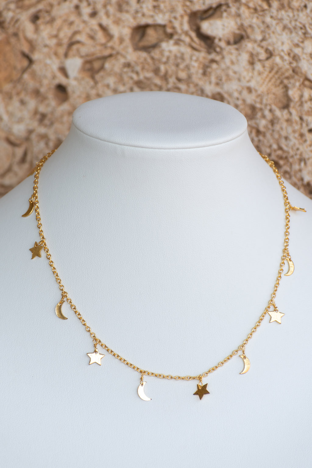 Sea of Light - Stars & Moon Necklace