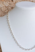 Simple Chain - Sterling Silver Hollow Cable Chain