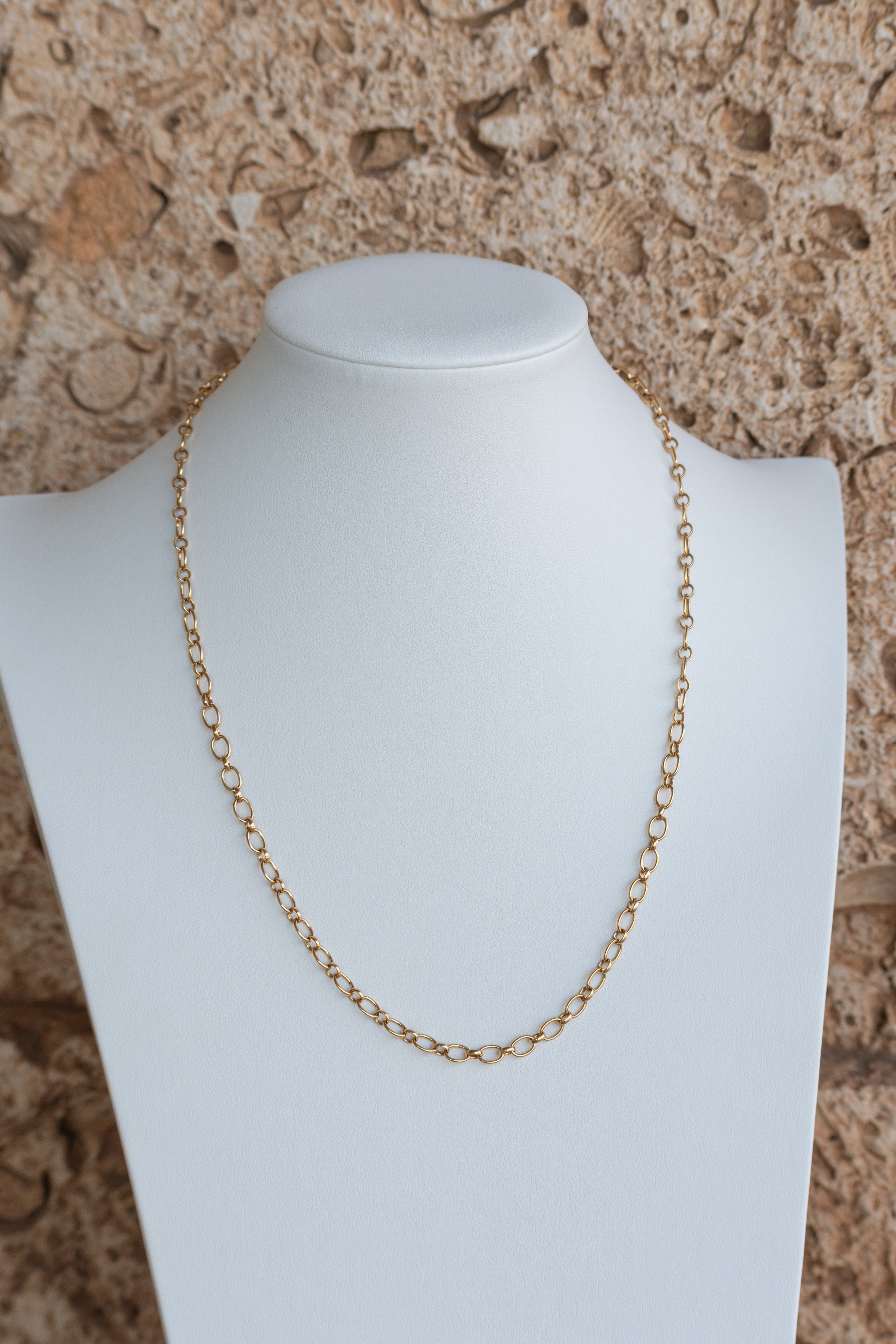 Simple Chain - Gold Filled Oval Cable Chain