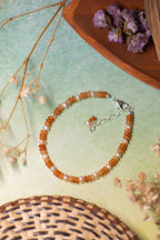 Sage & Sol - Carnelian & Freshwater Pearl Bracelet