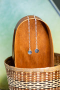 Sage & Sol - Labradorite Long Dangle Earrings