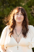 Sage & Sol - Labradorite & Abalone Double Layer Necklace