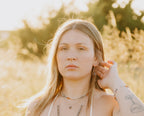 Sage & Sol - Labradorite Leaf Earrings