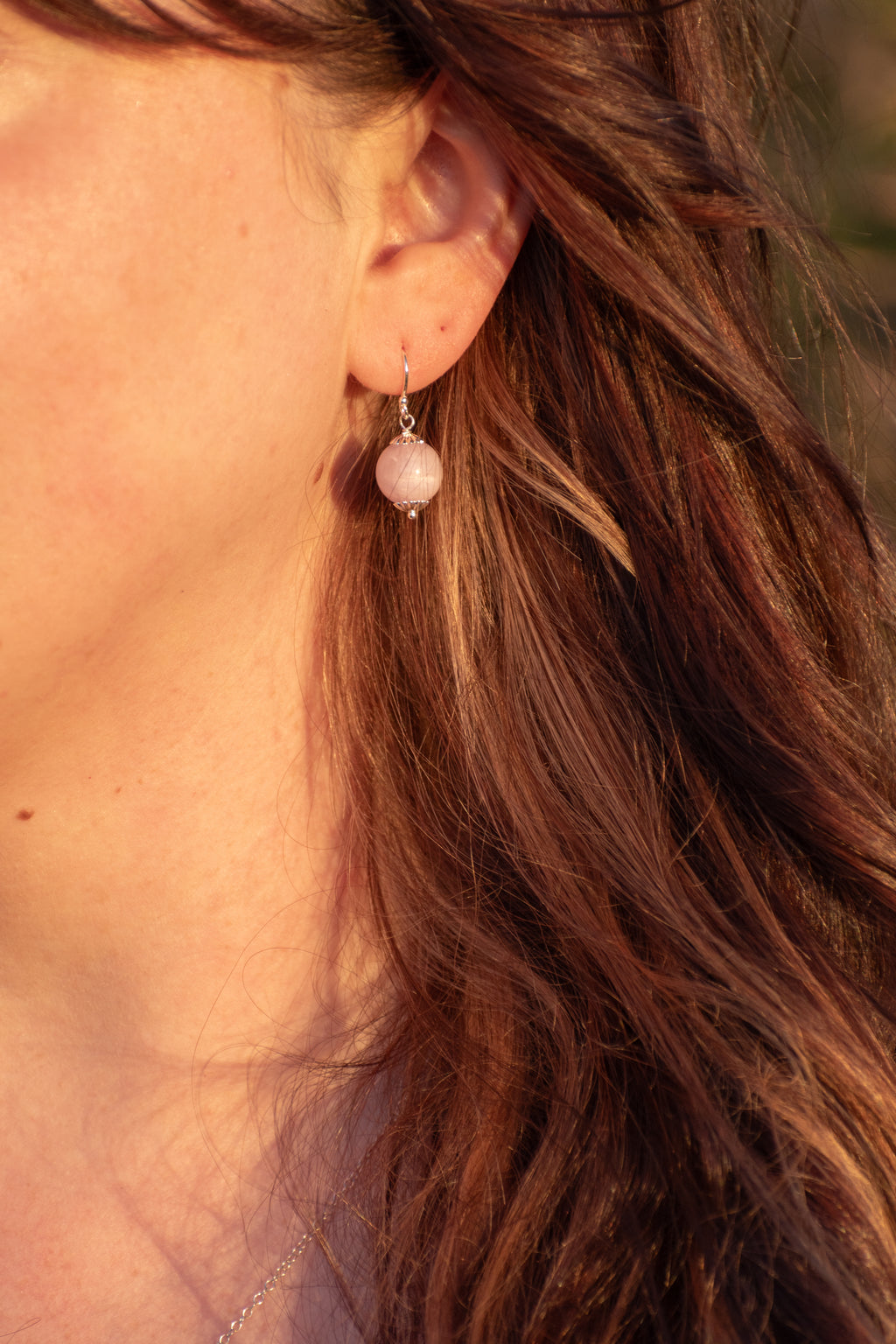 Sage & Sol - Simple Kunzite Earrings