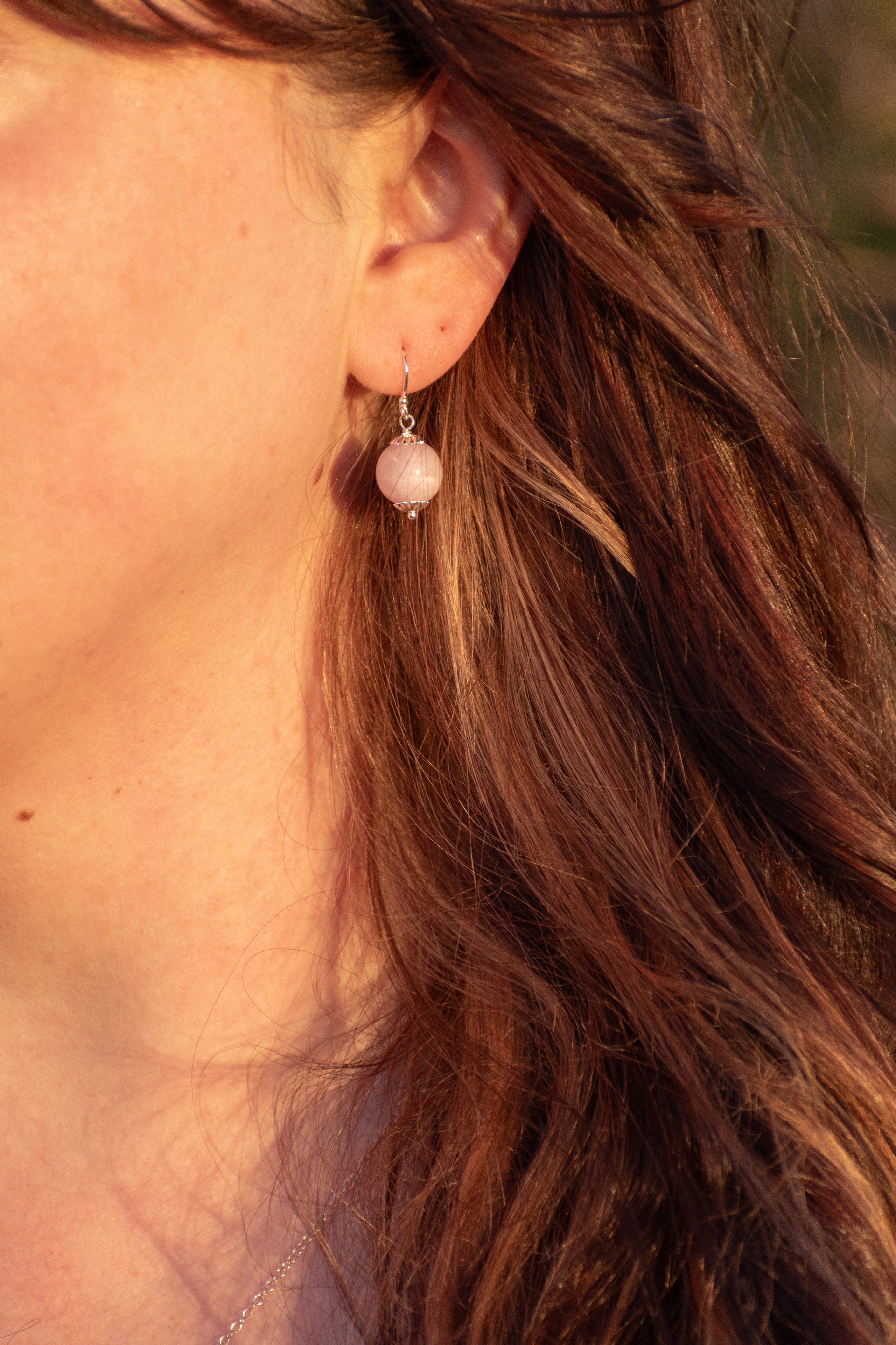 Sage & Sol - Simple Kunzite Earrings