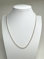 Simple Chain - Sterling Silver Cuban Style Chain