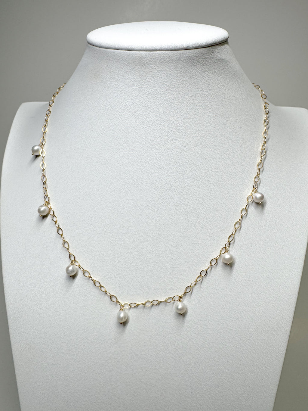 Sea of Light - Pearl Charm Style Necklace