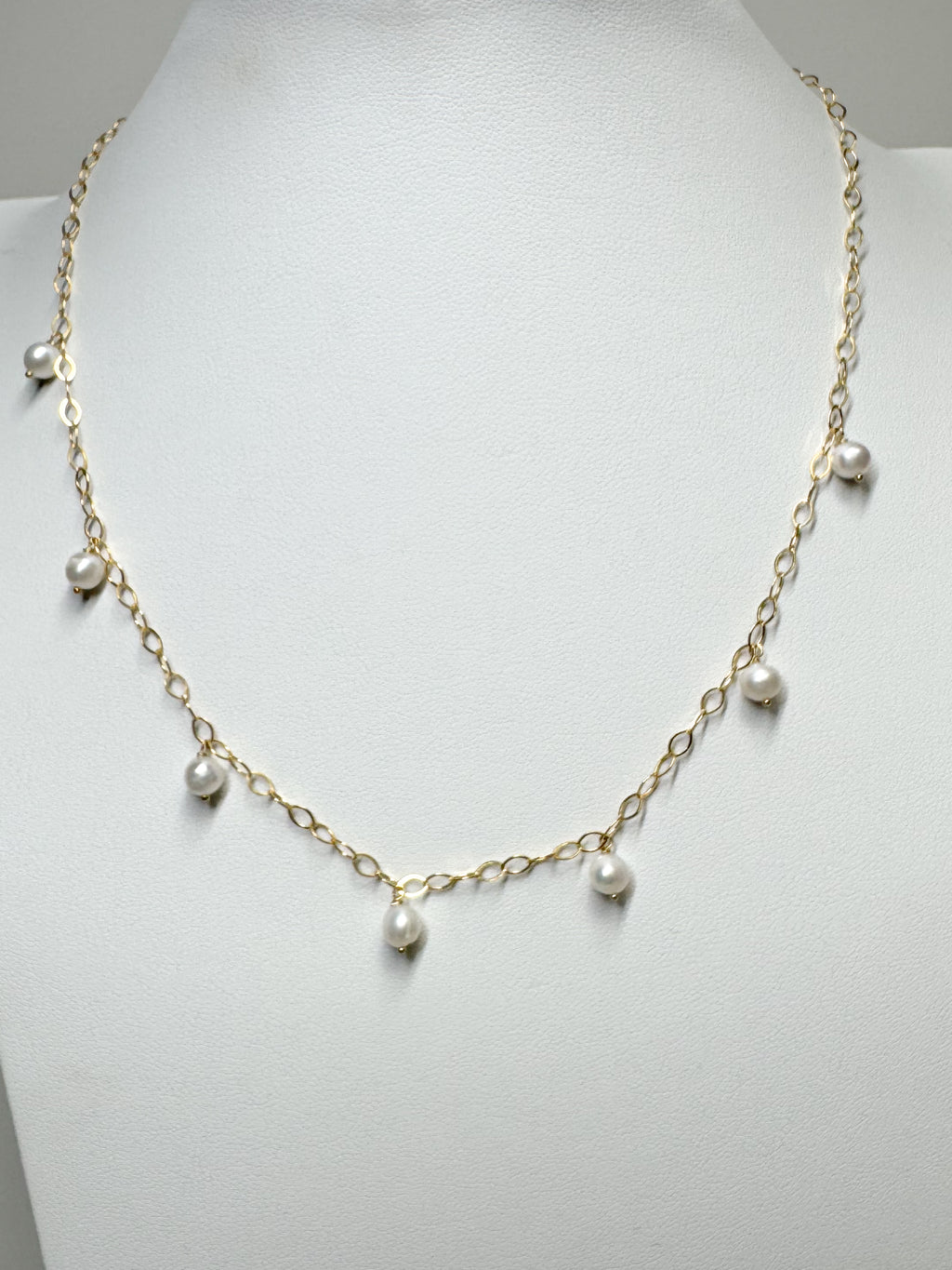 Sea of Light - Pearl Charm Style Necklace
